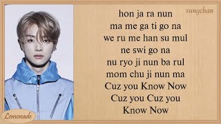 NCT U  Know Now Easy Lyrics [upl. by Nelon]