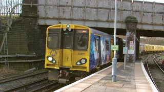 Half an Hour at 216  Birkenhead North Station 1022017  Class 507 508 terminus [upl. by Grimaud]