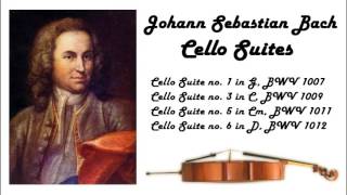 Johann Sebastian Bach  Cello suites in 432 Hz great for reading or studying [upl. by Eerrahs729]