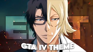 Aizen x Urahara  GTA IV Theme Edit [upl. by Ardnek]